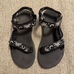 Teva Women's Monochrome Patterned Sandals